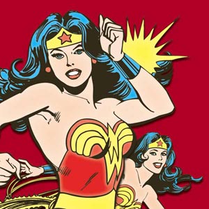 DC Comics Wonder Woman Vintage Action pose Surface Pro Tablet Skin